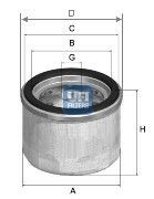 UFI Urea Filter Article number: 27.A86.00 cheaply