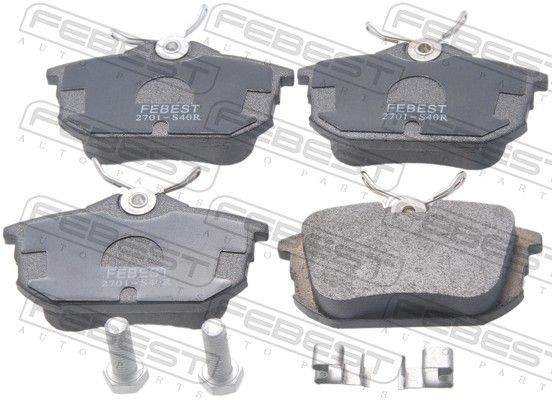 FEBEST Piduriklotsid Artikli number: 2701-S40R soodsalt
