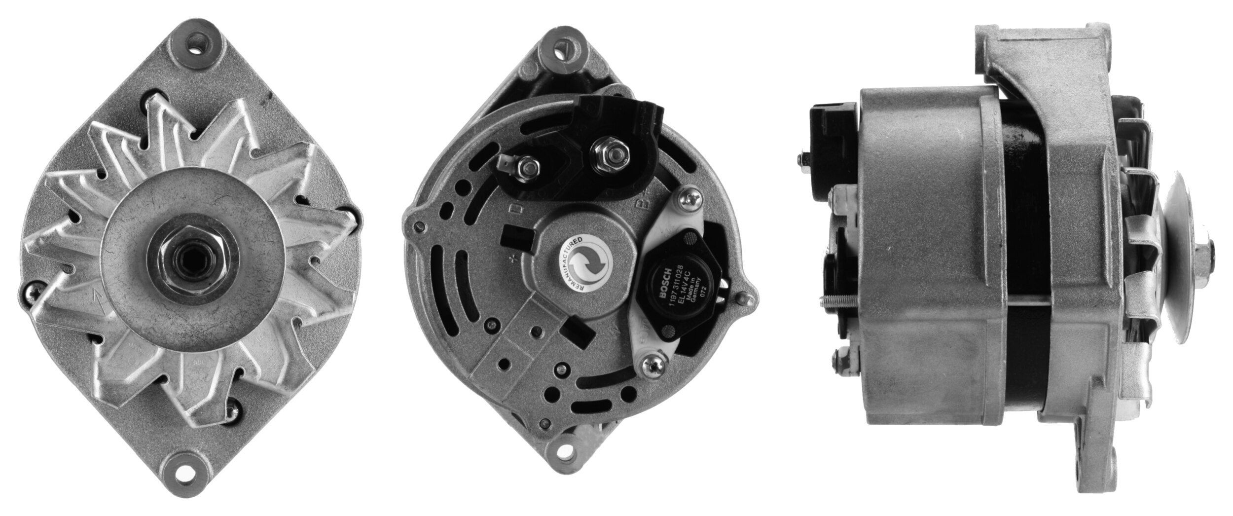 ELSTOCK Alternator Article number: 28-1703 cheaply