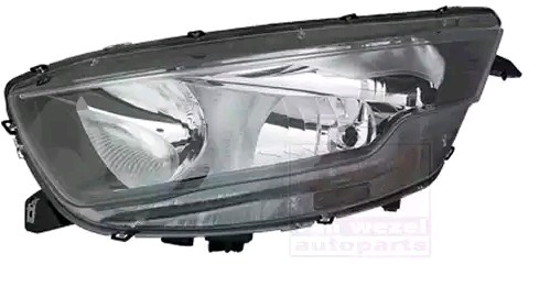 VAN WEZEL Headlight Article number: 2817961 cheaply