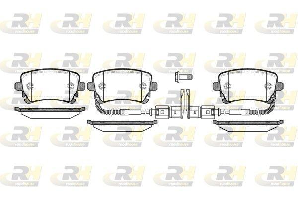 ROADHOUSE Brake pad set Article number: 2897.02 cheaply