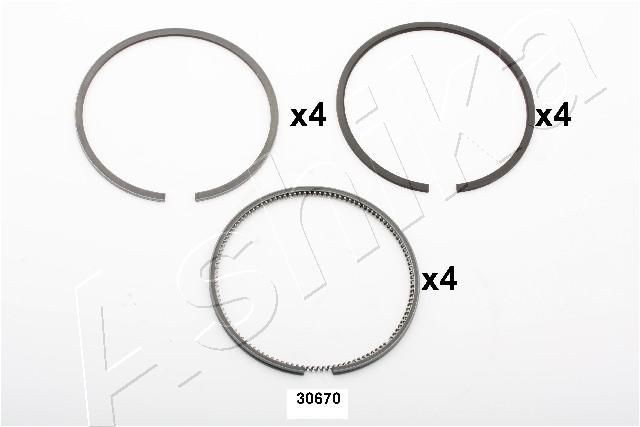 ASHIKA Piston Ring Article number: 29-30670 cheaply