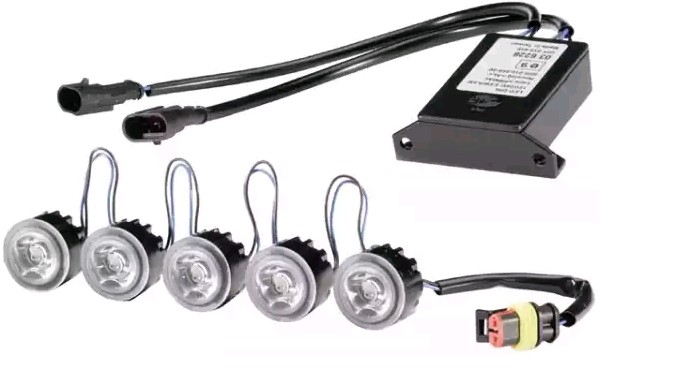 HELLA Daytime Running Light Set Article number: 2PT 010 458-701 cheaply