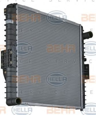 HELLA Engine radiator Article number: 8MK 376 704-611 cheaply