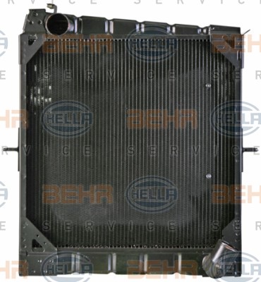 HELLA Engine radiator Article number: 8MK 376 709-341 cheaply