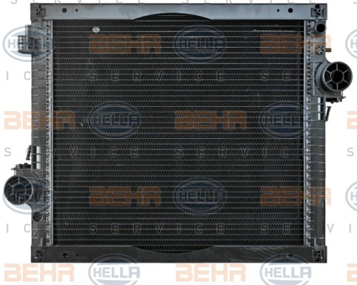 HELLA Engine radiator Article number: 8MK 376 710-011 cheaply