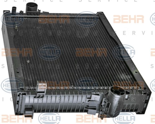 HELLA Engine radiator Article number: 8MK 376 710-021 cheaply