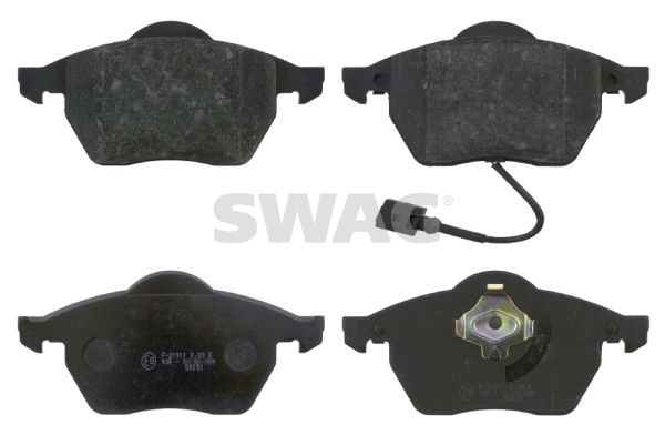 SWAG Brake pad set Article number: 30 91 6334 cheaply