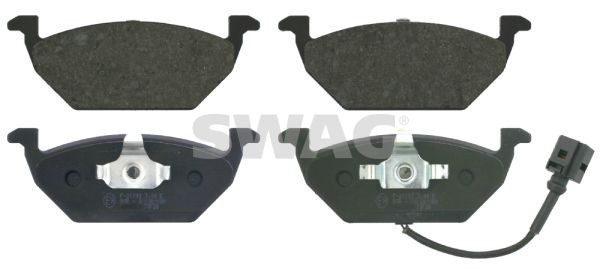 SWAG Brake pad set Article number: 30 91 6617 cheaply