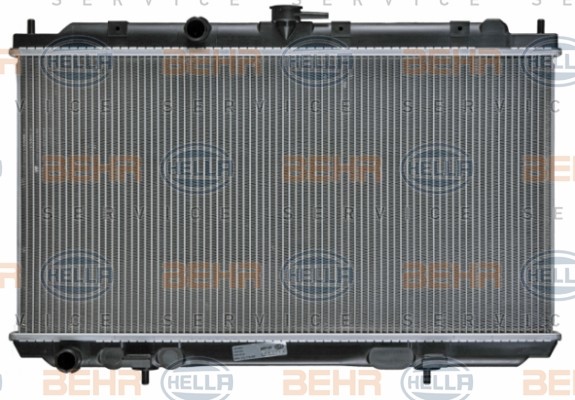 HELLA Engine radiator Article number: 8MK 376 770-651 cheaply