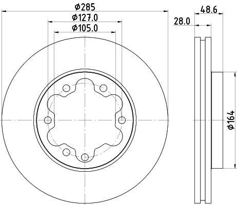 HELLA Radiator cap Article number: 8MY 376 742-021 cheaply