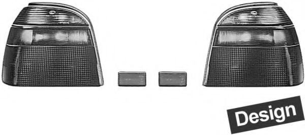 HELLA Combination Rearlight Set Article number: 9EL 006 220-871 cheaply