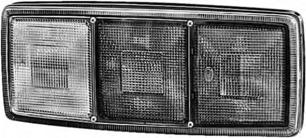 HELLA Lens, combination rearlight Article number: 9EL 118 445-001 cheaply