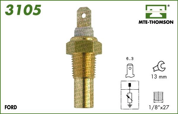 MTE-THOMSON Andur, Jahutusvedeliku temp. Artikli number: 3105 soodsalt