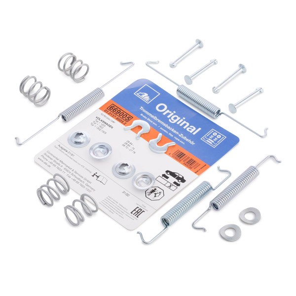 ATE 03.0137-9005.2 Kit accessori, Ganasce freno MAGGIOLINO 1303 1.3 44 CV Benzina 2003