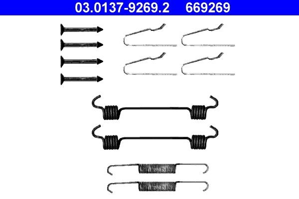 ATE Brake shoe fitting kit Article number: 03.0137-9269.2 cheaply