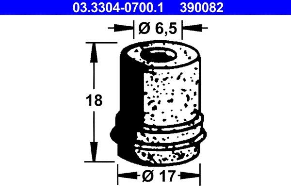 ATE Plug, brake fluid reservoir Article number: 03.3304-0700.1 cheaply