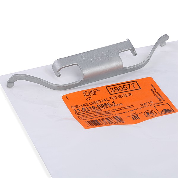 ATE Spring, brake caliper Article number: 11.8116-0066.1 cheaply
