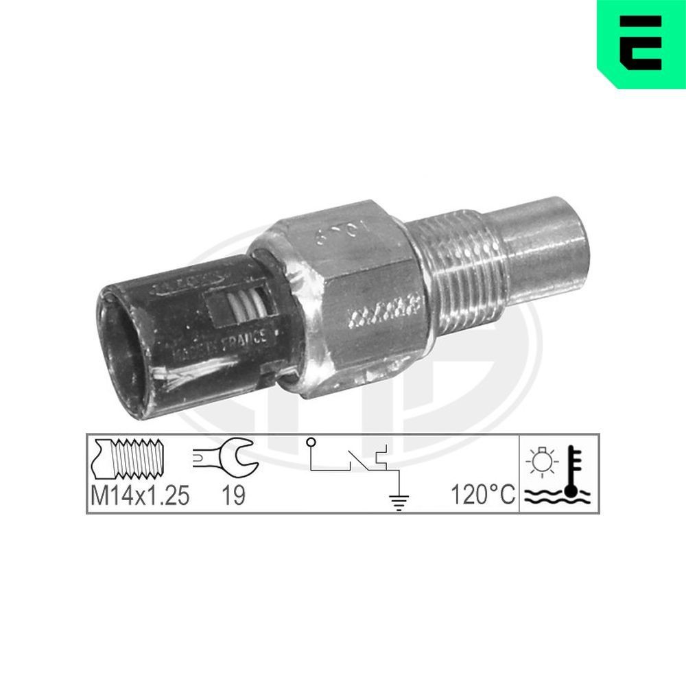 ERA 330557 Temperature Switch, coolant warning lamp CLIO 1.2 (SB0A, SB0F, SB1K, SB2D) 58 PS Petrol