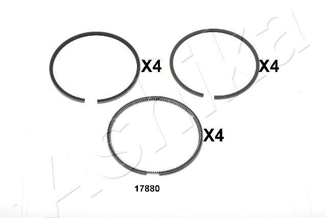 ASHIKA Piston Ring Article number: 34-17880 cheaply