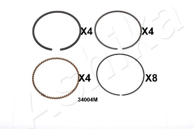 ASHIKA Stempelring Varenummer: 34-34004M billige