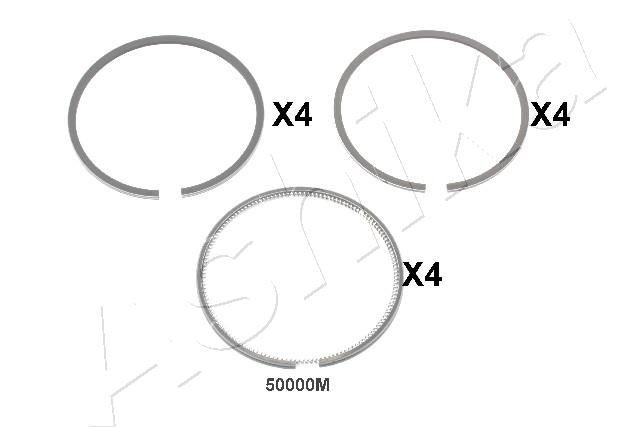 ASHIKA Piston Ring Article number: 34-50000M cheaply