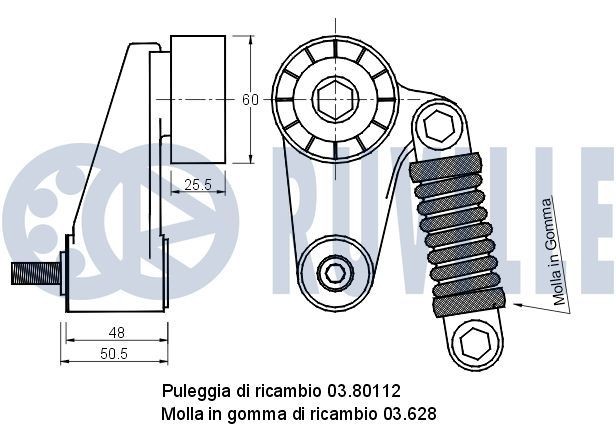 RUVILLE Timing Chain Article number: 3454067 cheaply