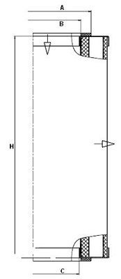 MANN-FILTER Air filter Article number: C 21 560 cheaply