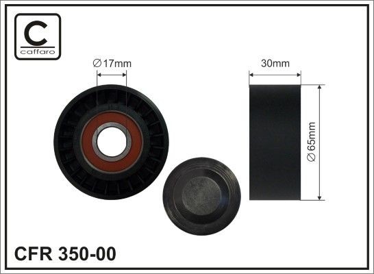 CAFFARO Tensioner pulley Article number: 350-00 cheaply