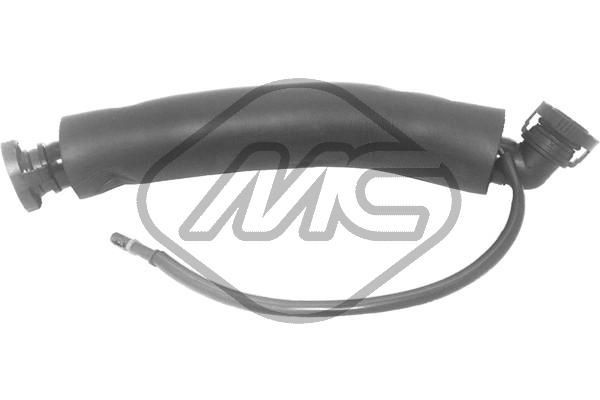 Metalcaucho Slange, krumtaphusventilation Varenummer: 35011 billige