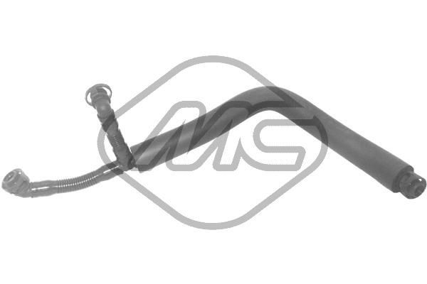 Metalcaucho Slange, krumtaphusventilation Varenummer: 35022 billige
