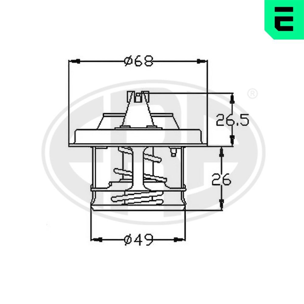 ERA Thermostat Article number: 350299 cheaply