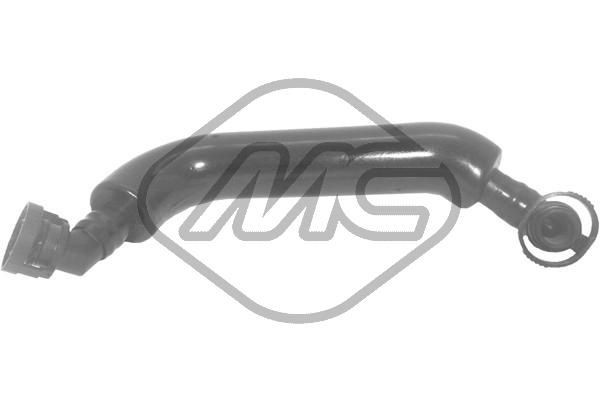 Metalcaucho Slange, krumtaphusventilation Varenummer: 35035 billige