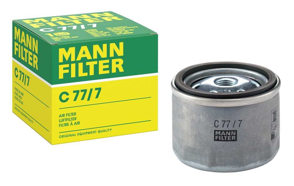 MANN-FILTER Luftfilter, turbolader Varenummer: C 77/7 billige