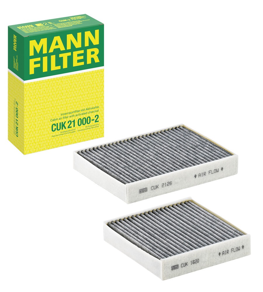MANN-FILTER Pollen filter Article number: CUK 21 000-2 cheaply