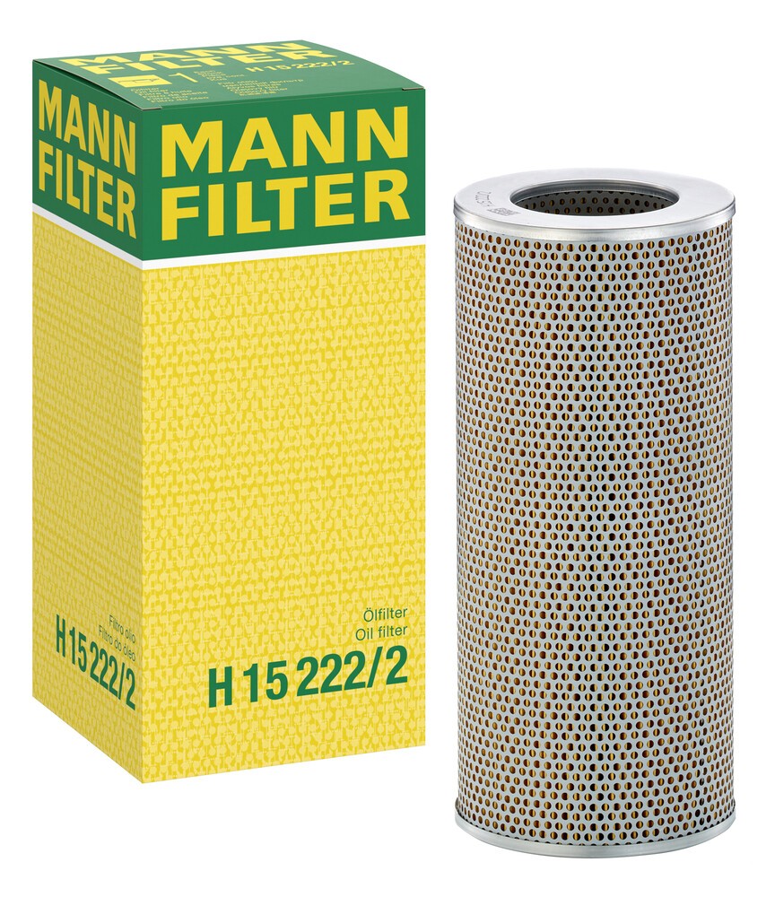 MANN-FILTER Oil filter Article number: H 15 222/2 cheaply