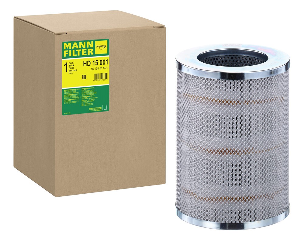 MANN-FILTER Filter, operating hydraulics Article number: HD 15 001 cheaply