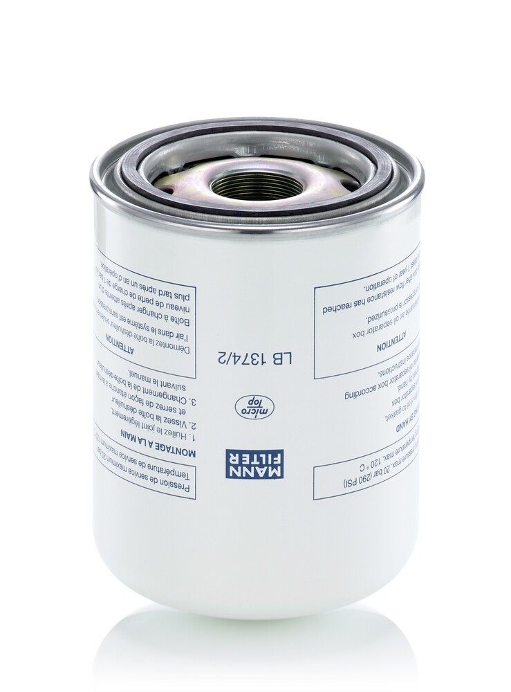 MANN-FILTER Filter, compressed air system Article number: LB 1374/2 cheaply