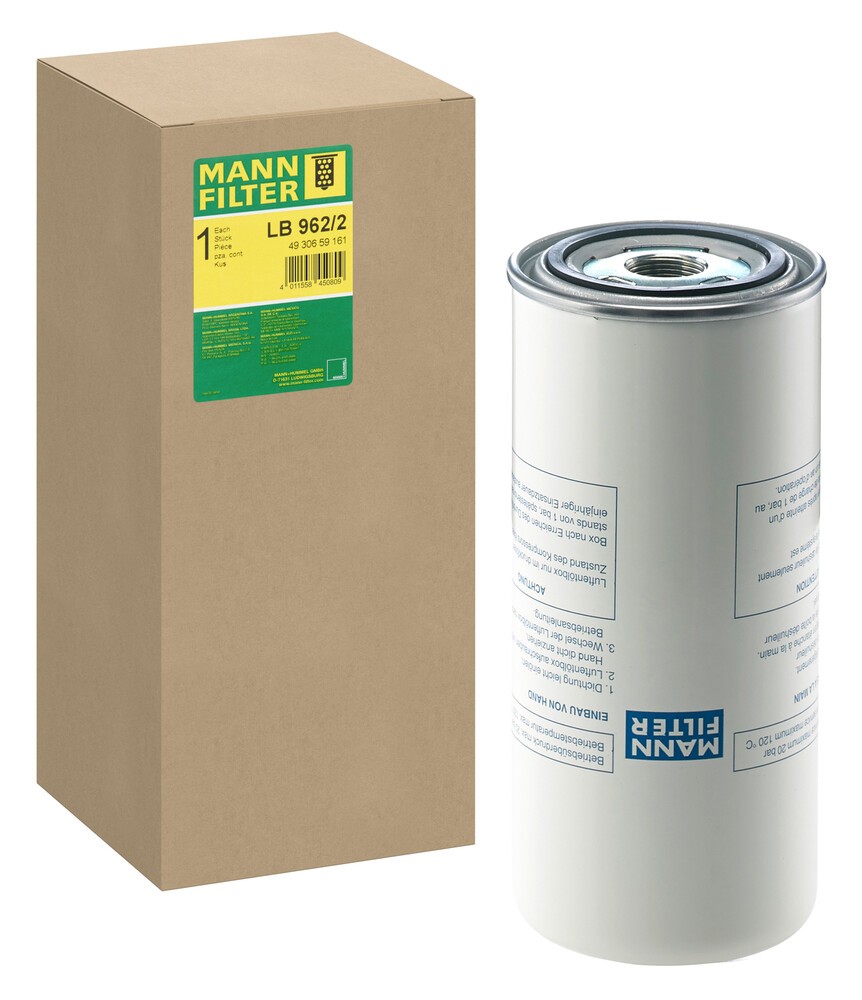 MANN-FILTER Filter, compressed air system Article number: LB 962/2 cheaply