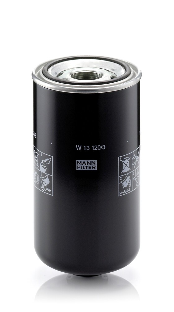 MANN-FILTER Oil filter Article number: W 13 120/3 cheaply