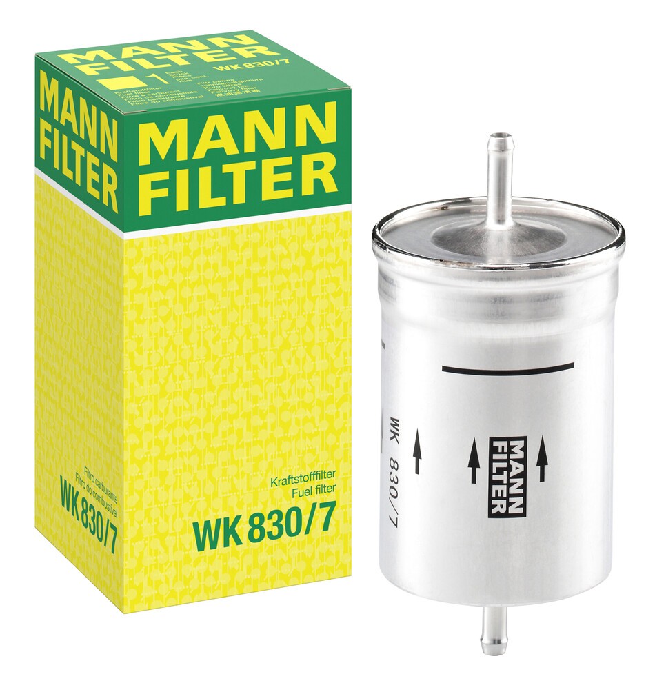 MANN-FILTER Fuel filter Article number: WK 830/7 cheaply