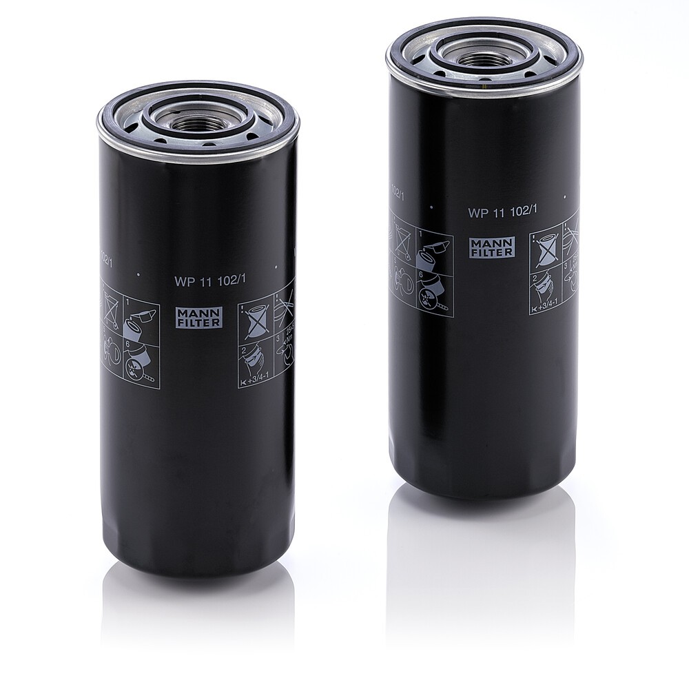 MANN-FILTER Oil filter Article number: WP 11 102/1-2 cheaply