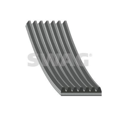 SWAG Serpentine belt Article number: 37 93 4337 cheaply