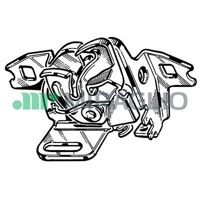 MIRAGLIO Bonnet Lock Article number: 37.752.08 cheaply