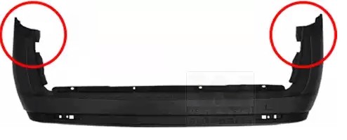 VAN WEZEL 3706540 Задна броня COMBO 2.0 CDTI (C26, D26, E26, C05) 135 K.C. дизел