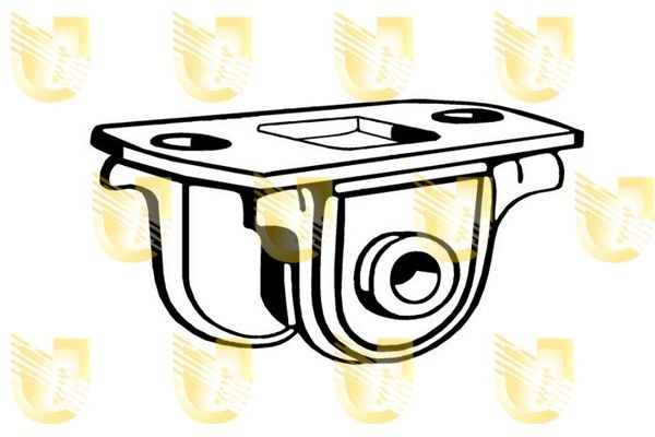 UNIGOM Trailing arm / Suspension arm bush Article number: 390120 cheaply