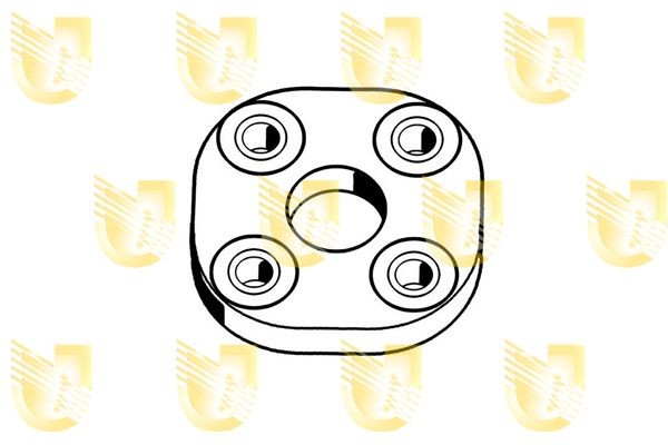 UNIGOM 391866 Joint, steering column TRANSPORTER 1.6 TD Syncro 69 PS Diesel 1992