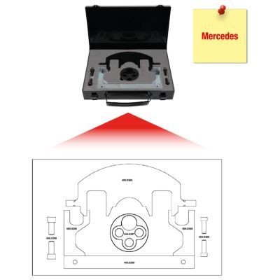 KS TOOLS Adjustment Tool Set, valve timing Article number: 400.0385 cheaply