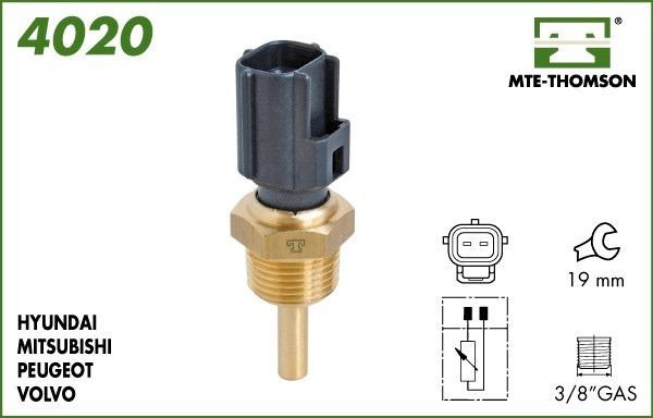 MTE-THOMSON Sensor, coolant temperature Article number: 4020 cheaply
