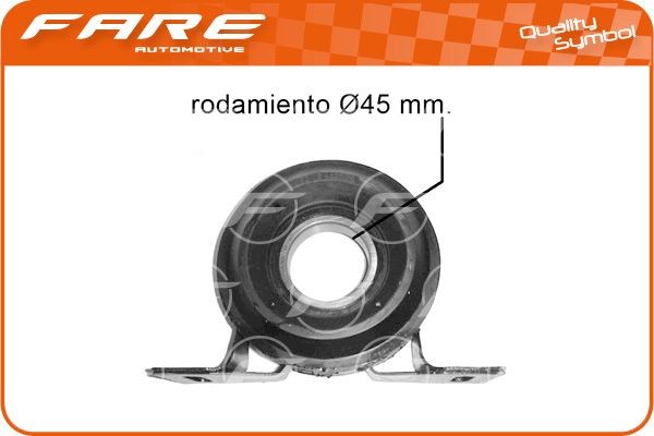 FARE SA 4025 Paigutus, kardaan TRANSIT 2.0 Cat (TBS, TCL, TCS) 78 HP Bensiin 1992